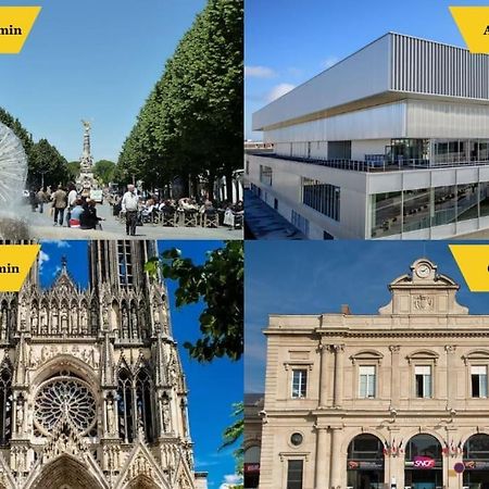 Ete Magnifique T2 Tout Equipe Proche Centre-Ville Remeš Exteriér fotografie